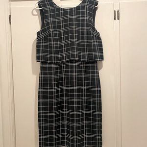 Navy Banana Republic dress